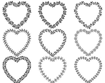 black border clipart – Etsy