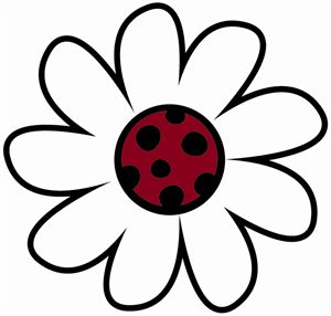 Ladybug Silhouette Cliparts