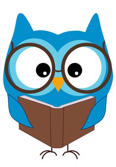 Owl Reading Clip Art Clipart Co