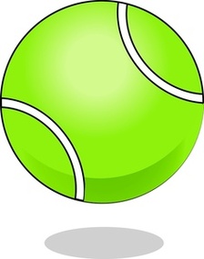 Tennis Ball Clipart Black And White Panda Free Clipart
