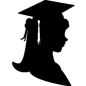 women graduation silhouette png - Clip Art Library