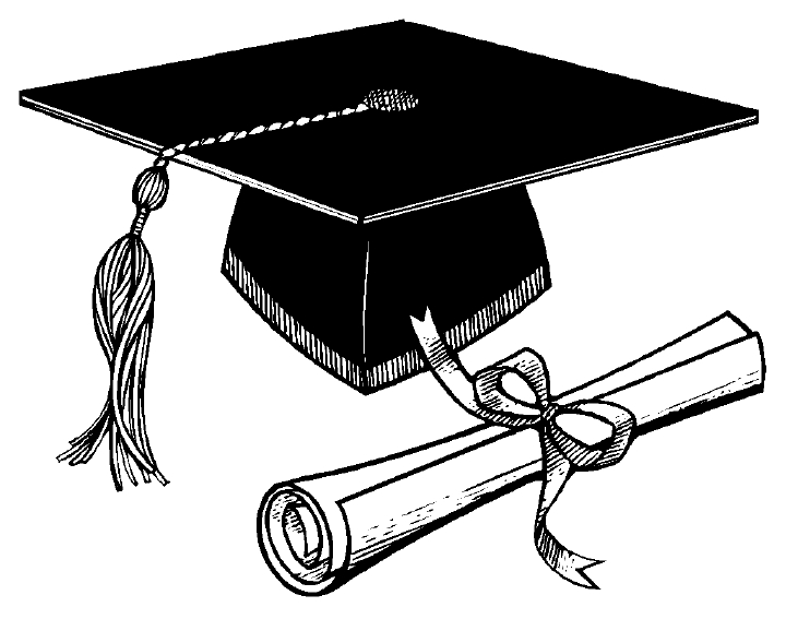Graduation Scroll Clipart