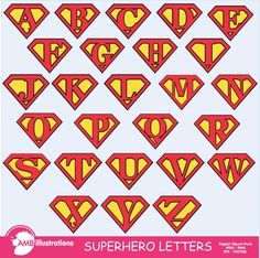 Superhero Award Cliparts