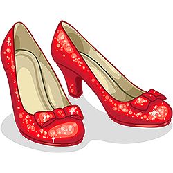 ruby slippers clip art - Clip Art Library