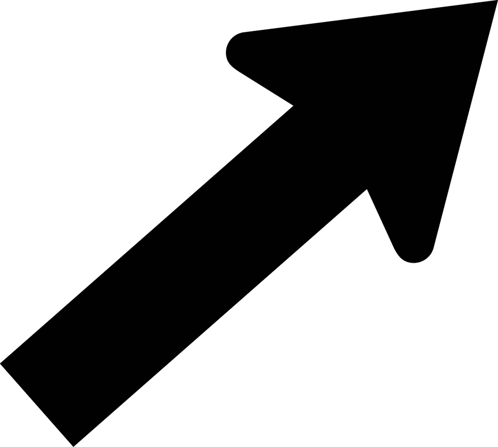 arrow pointing diagonally right - Clip Art Library