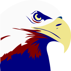 Eagle Red White Blue Clip Art at Clker