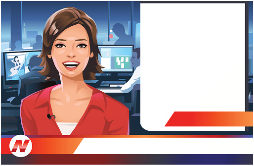 News anchor clipart - Clip Art Library