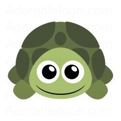 Baby Turtle Cliparts