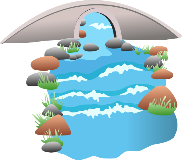 Flowing water clipart png