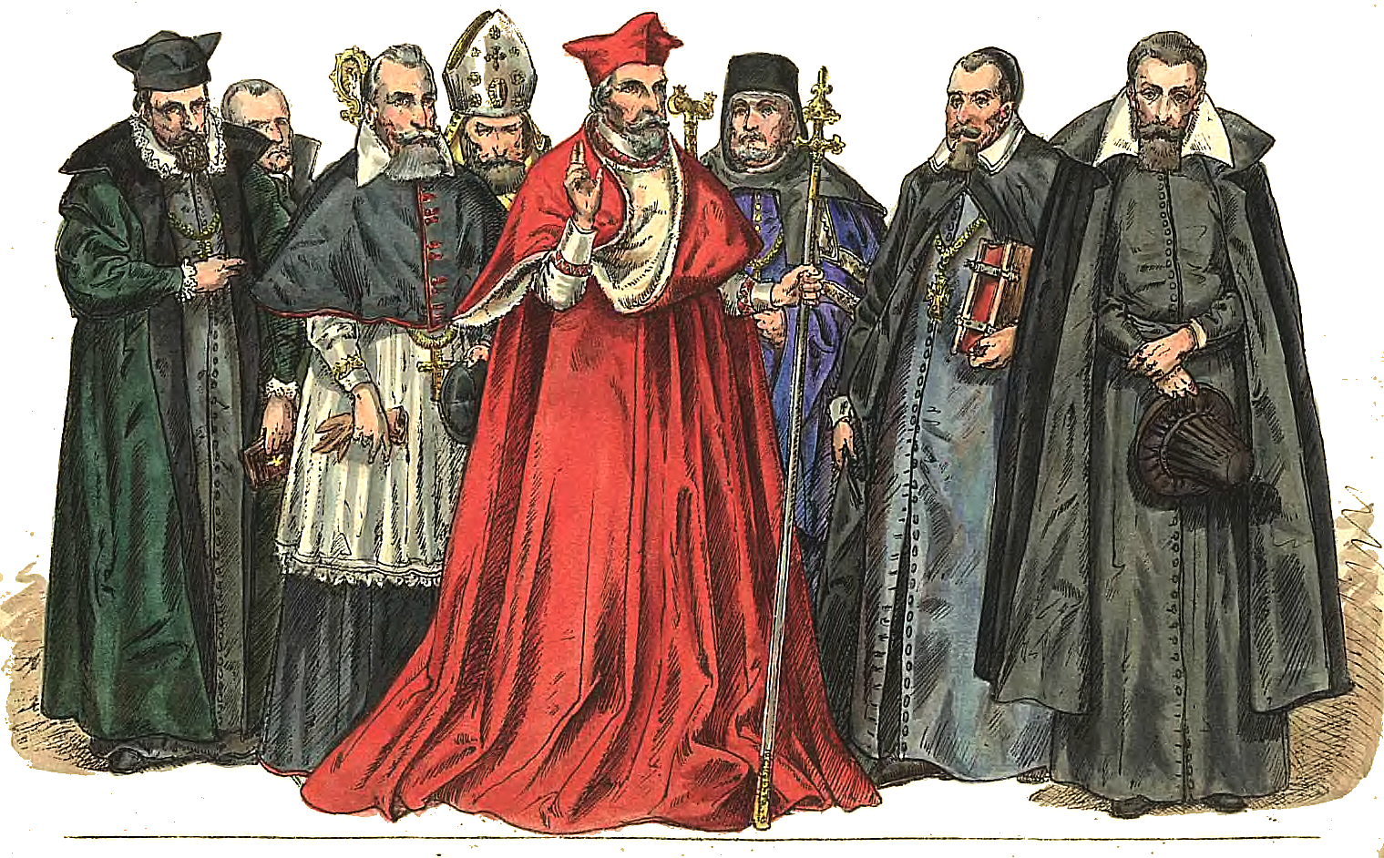 10 16 века. Духовенство Франция 16 век. Духовенство Франция 18 век. Духовенство Франции 18 века. Католики 16 век.