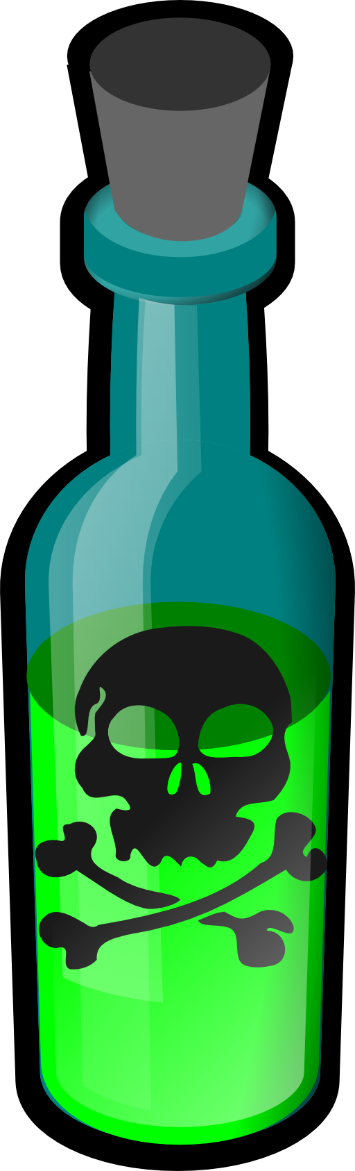 Poison Bottle Clipart