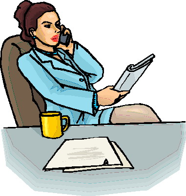 Man Calling Cliparts
