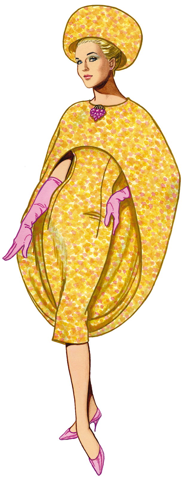 50s Fashion Cliparts