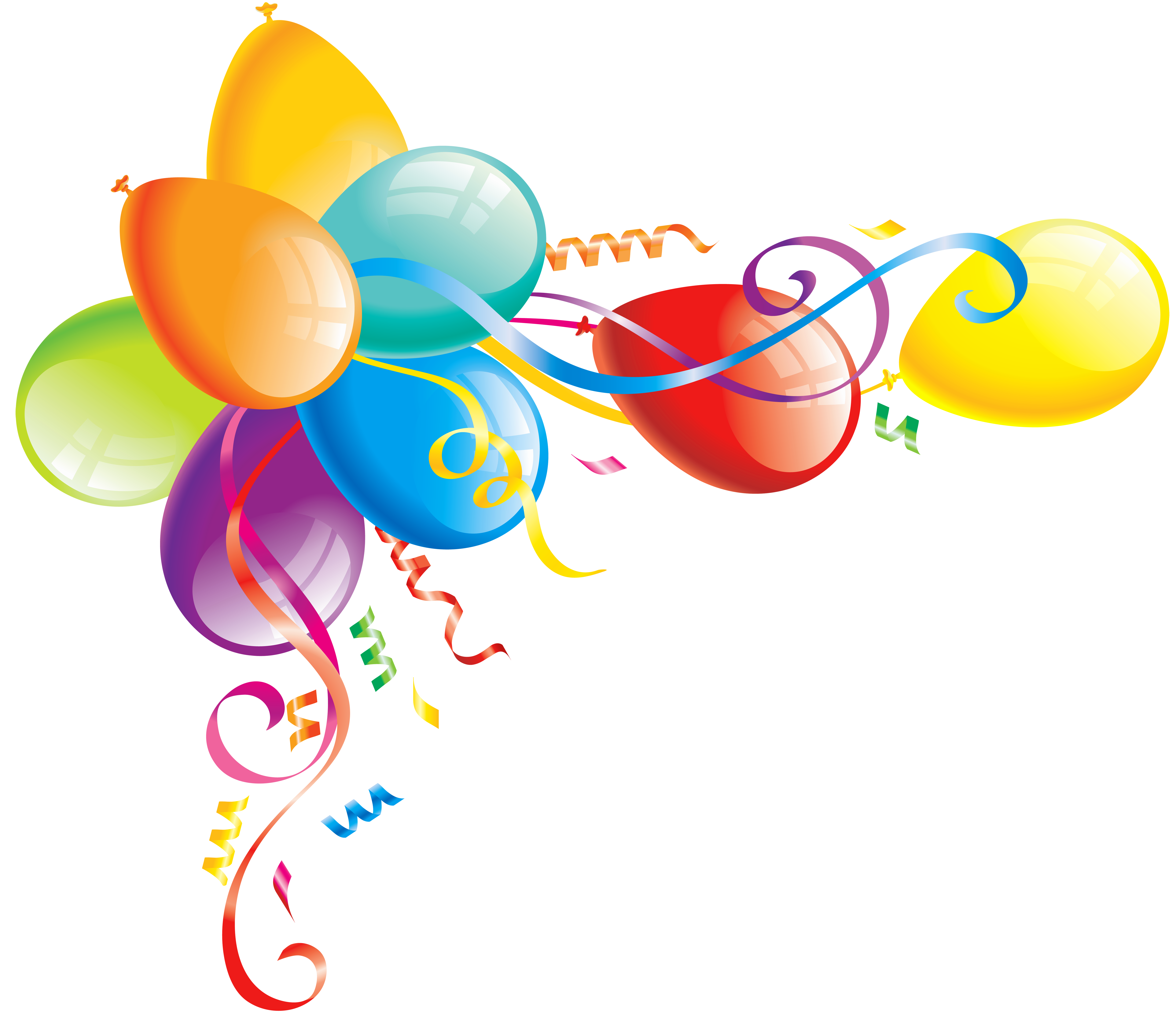 Real Balloons Cliparts