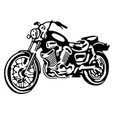 Harley Davidson Motorcycle Cliparts
