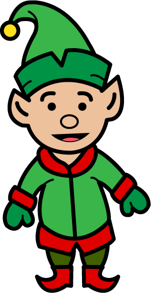 Teacher Elf Cliparts