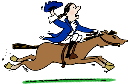 Paul Revere Cliparts