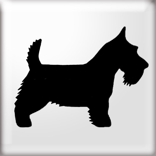 Free clipart image scottie dog