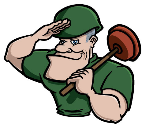 Cartoon Salute Cliparts