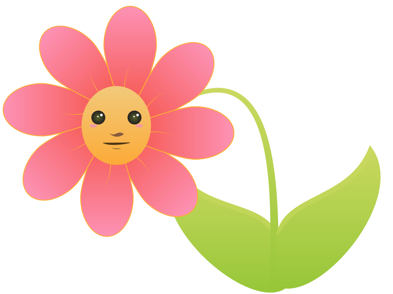 Sunflower Cartoon Cliparts