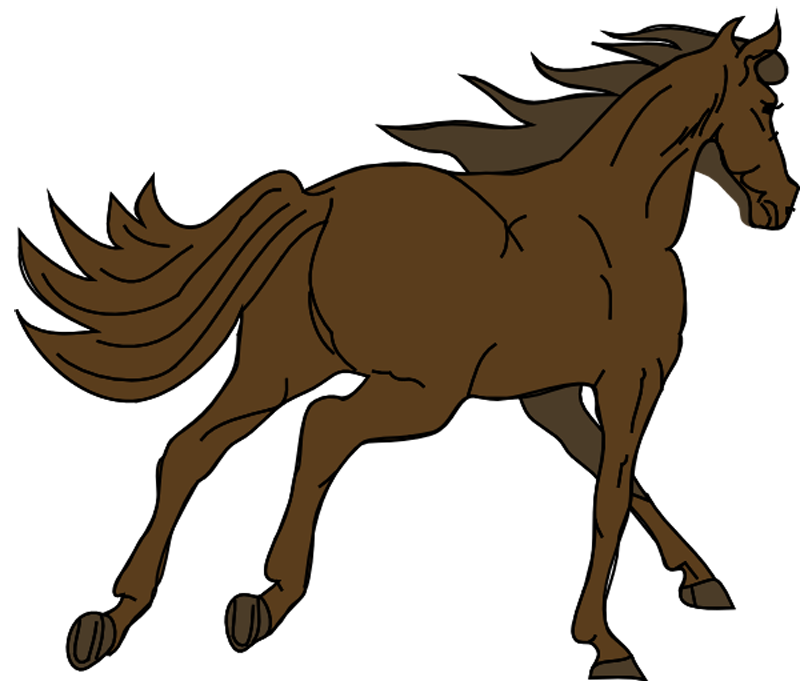 Running Horse Image