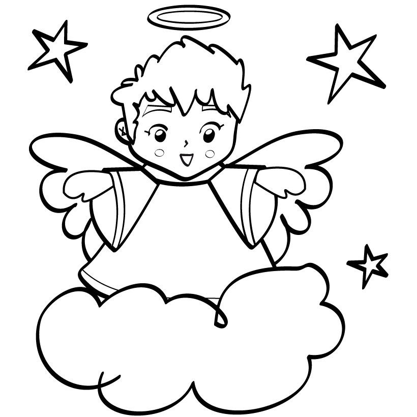 Man Angel Cliparts