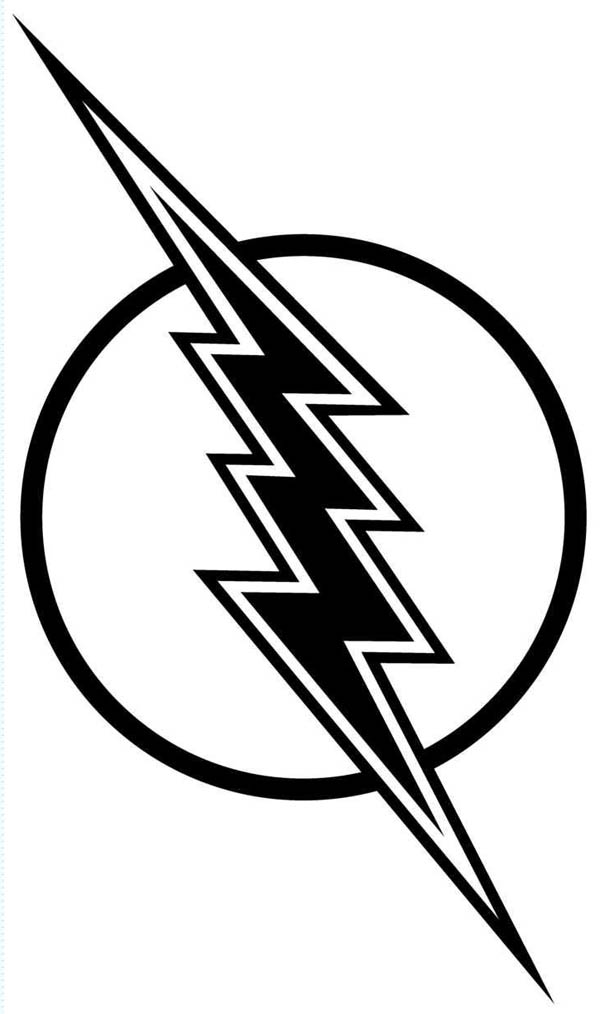 Free The Flash Symbol Black And White, Download Free The Flash Symbol Black  And White png images, Free ClipArts on Clipart Library