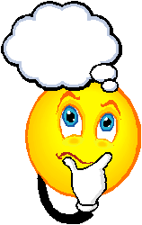 student thinking clipart