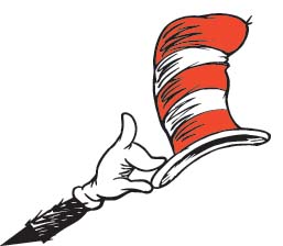 the cat in the hat beginning reader by dr seuss clipart image