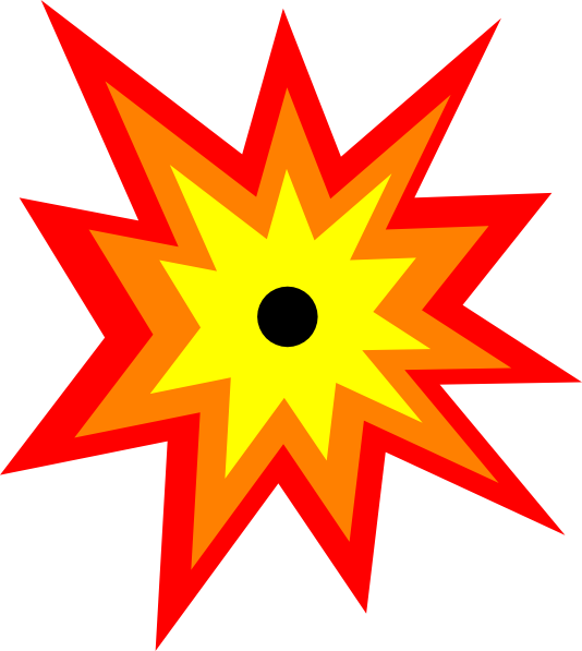 Fire Explosion Clipart