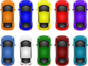 Top view car clipart free