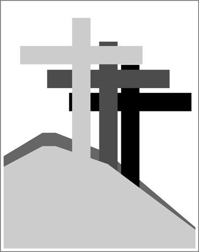 3 Crosses Clipart