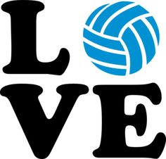 love volleyball clipart - Clip Art Library
