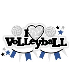 volleyball title png - Clip Art Library