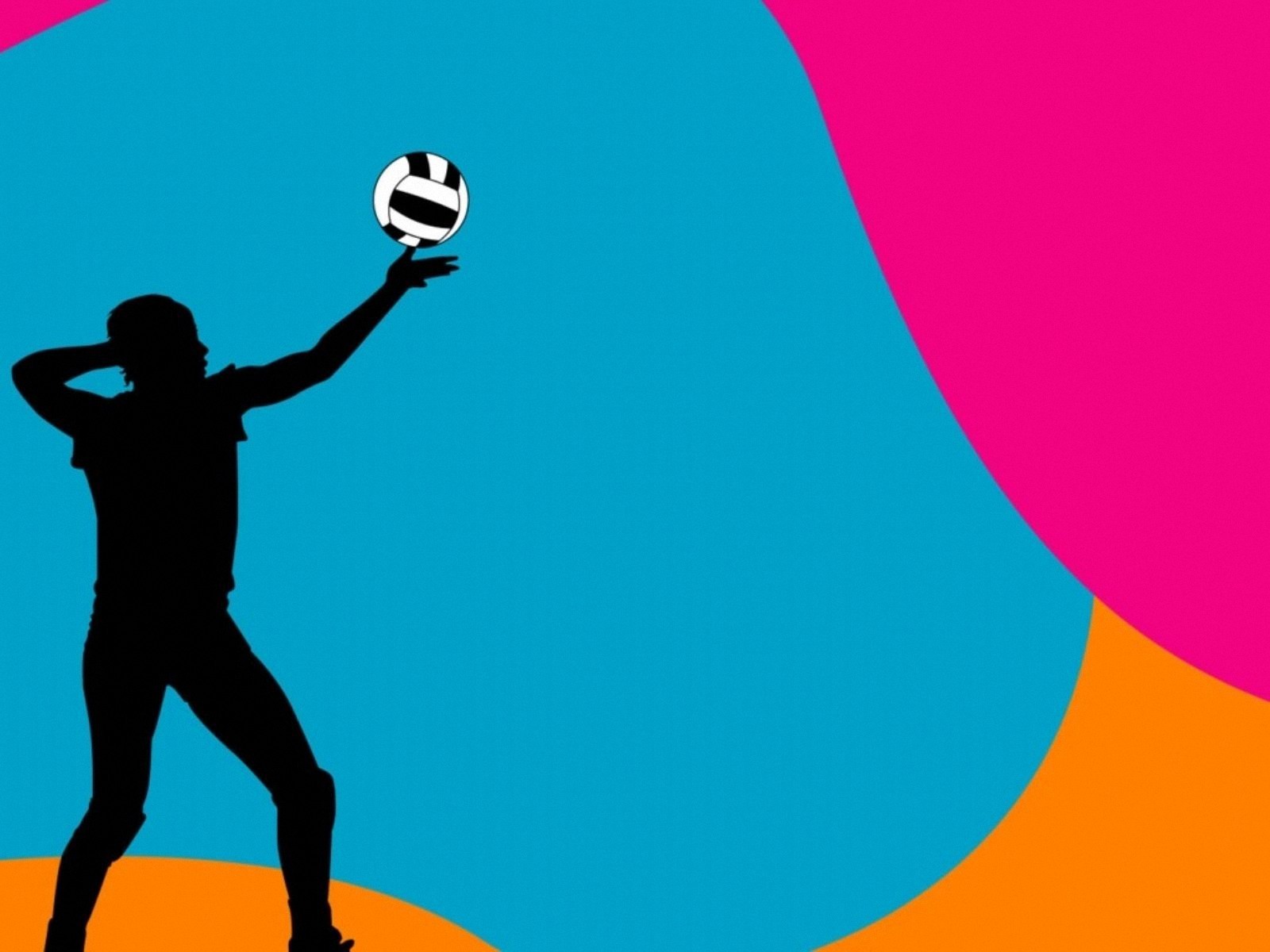 Love Volleyball Cliparts