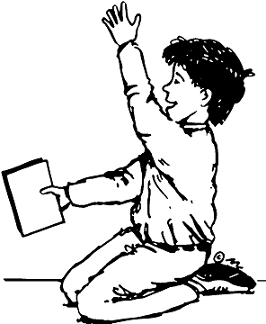 Raised Hand Cliparts