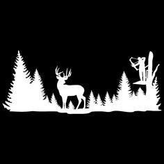 Pix For  Bow Hunter Silhouette Clipart