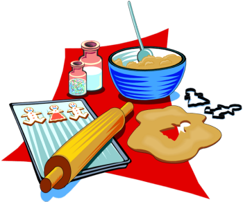 Oven Baking Cliparts