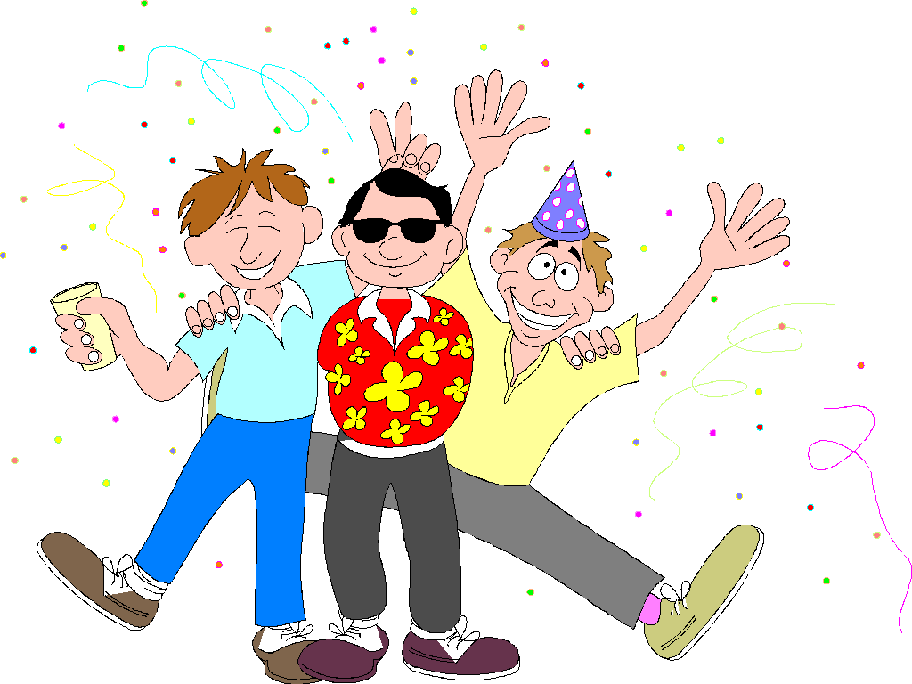 Partying Clipart