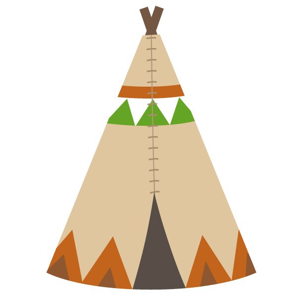 Indian Teepee Clipart