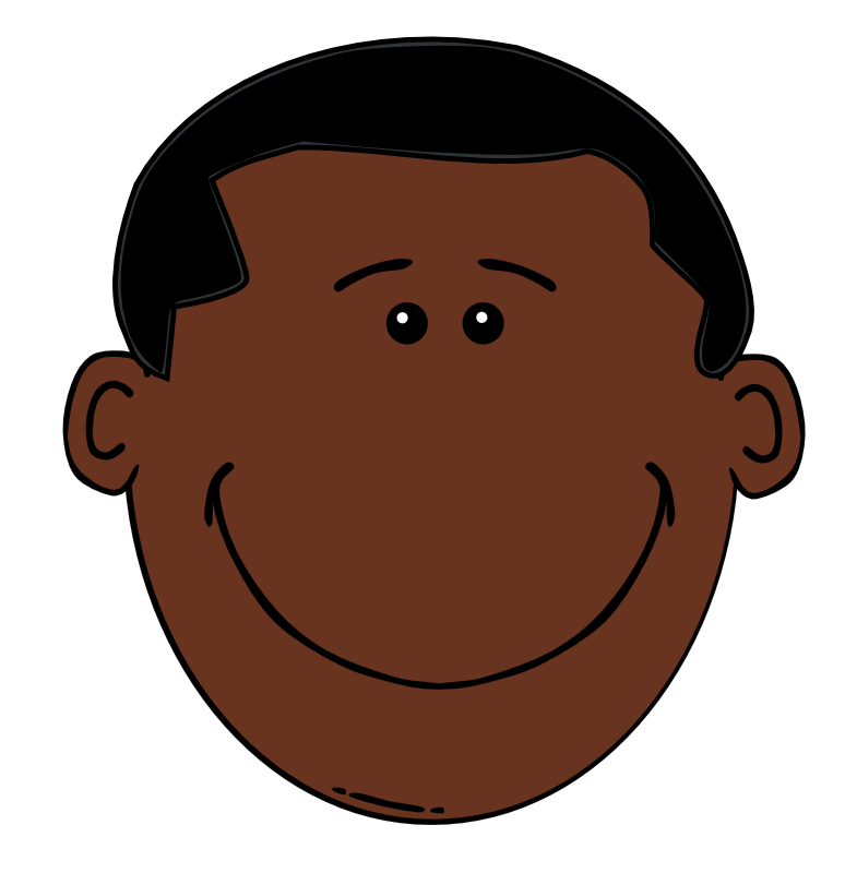 Cartoon Black Boy
