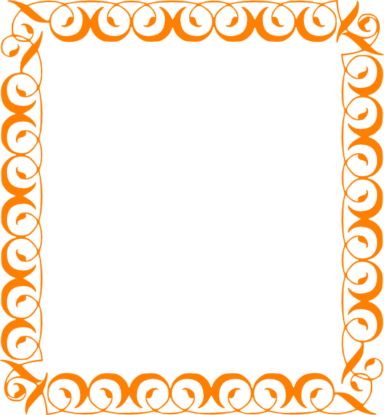 Fall Pumpkin Border
