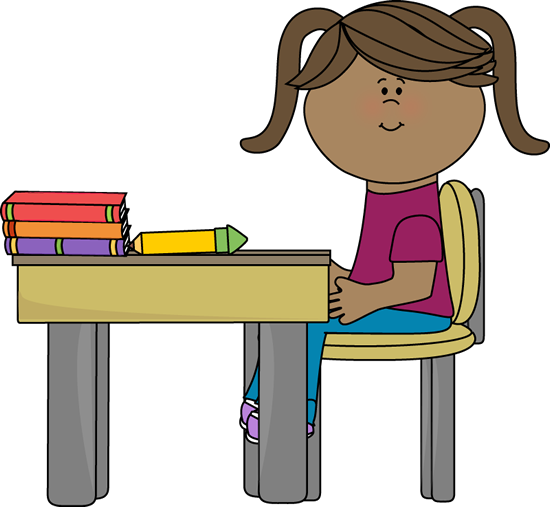 Class Desk Cliparts