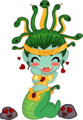Medusa Cartoon Cliparts