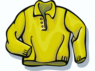Yellow Shirt Cliparts