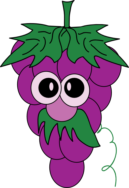 Grape Garland Cliparts