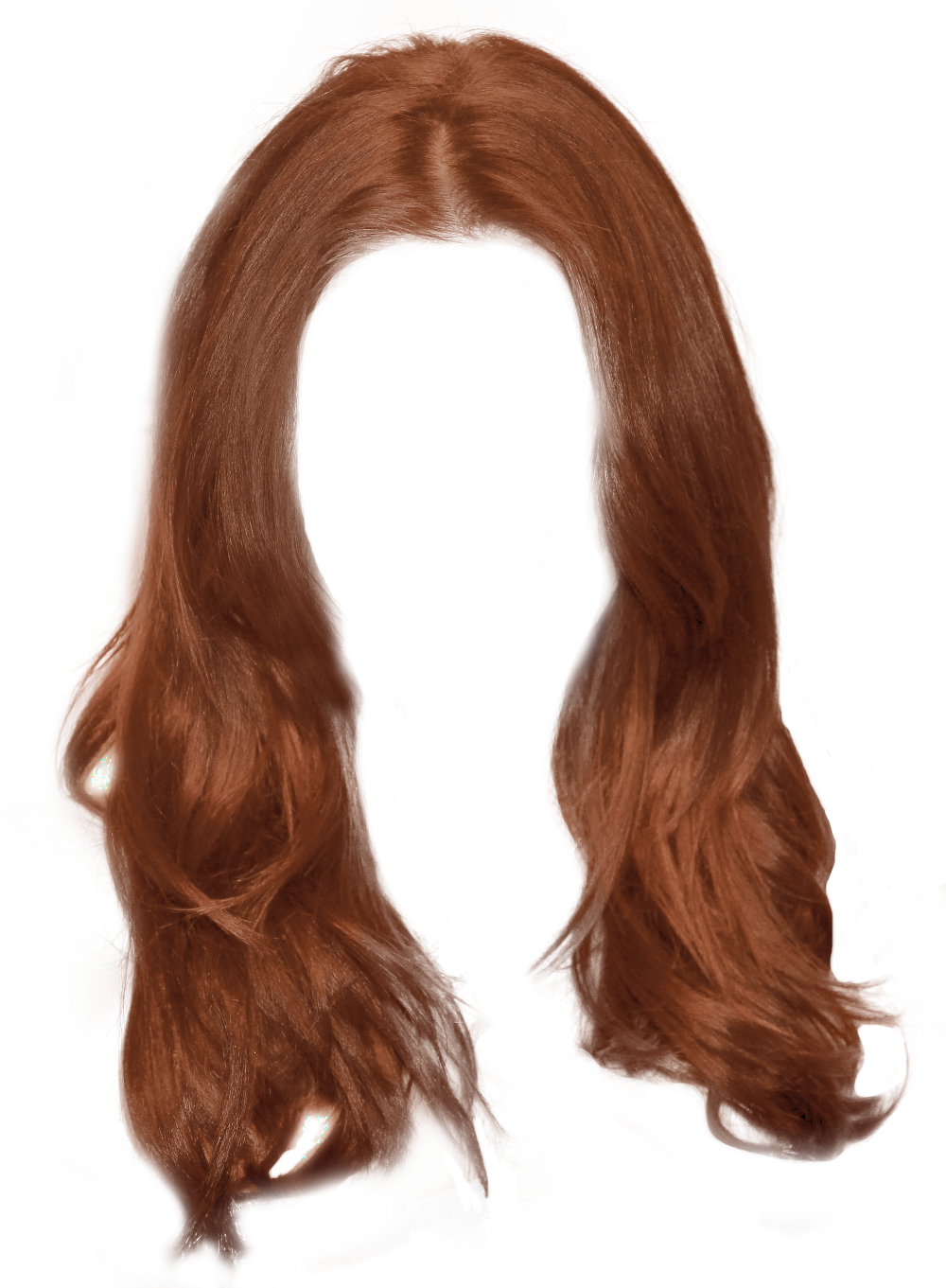 Brown wig clipart