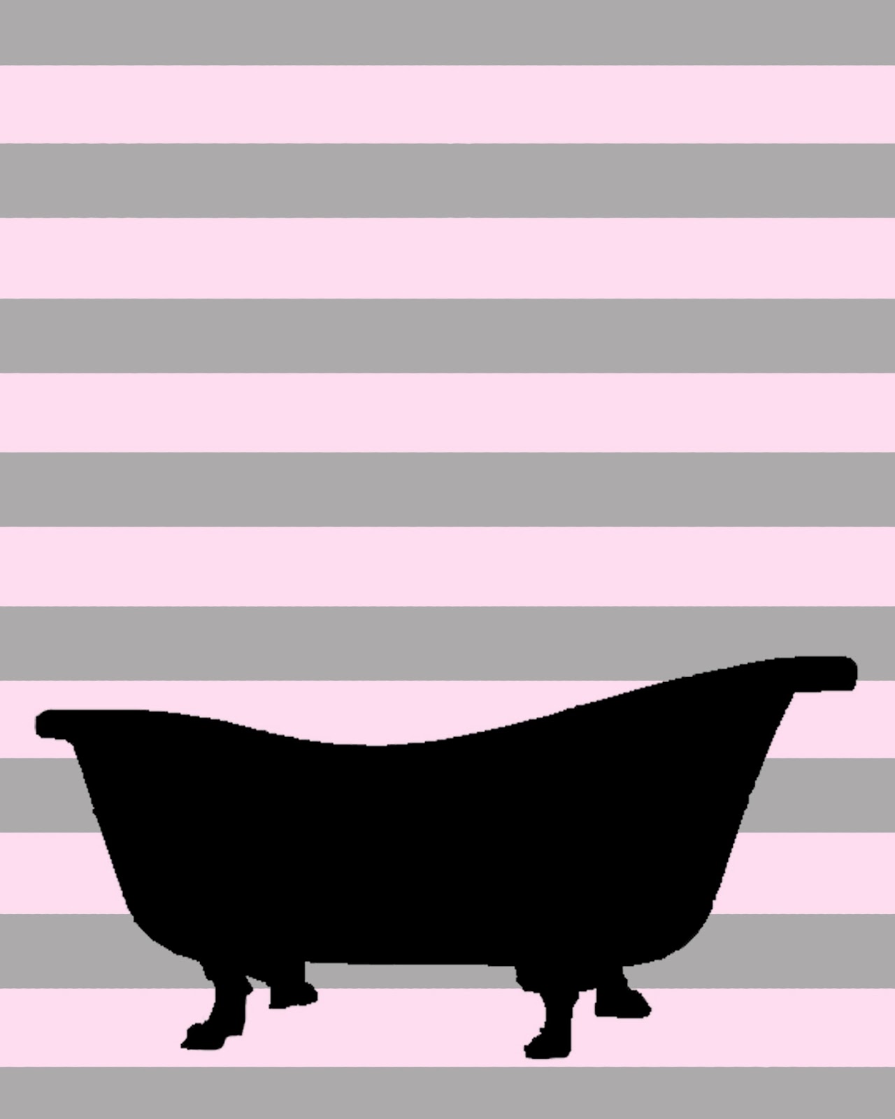 bathtub silhouette clip art