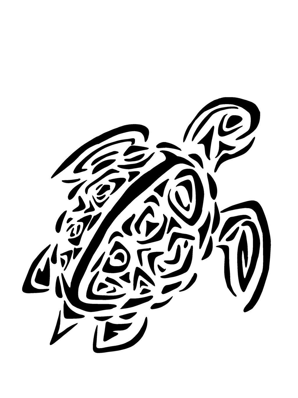 Japanese Pond Turtle Tattoo｜LAZY DUO TATTOO SHOP HK 文青日式池龜海浪刺青紋身貼紙香港設計