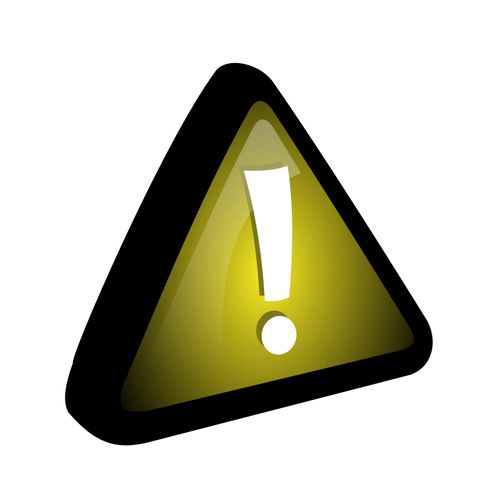 Yellow Triangle Cliparts